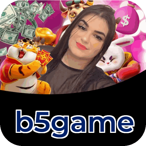 Interface do aplicativo b5game mostrando jogos disponíveis no iOS e Android